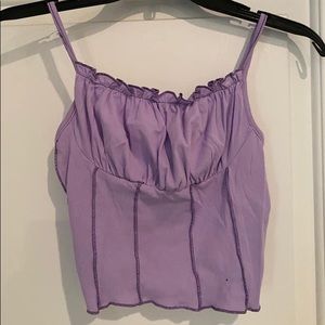Amazon Purple crop top
